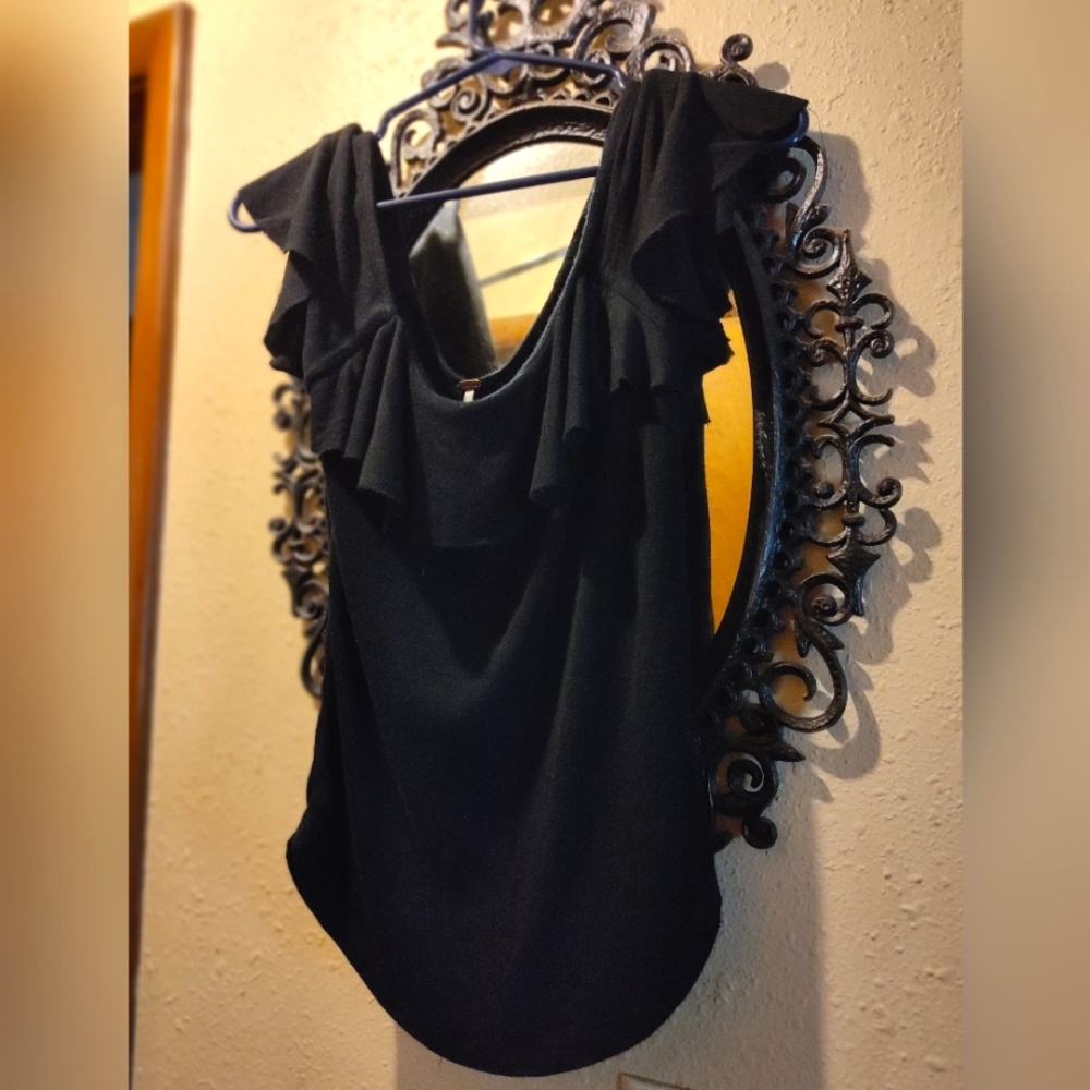 Free people black women's blouse
